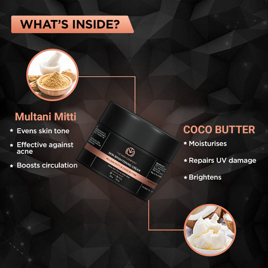 Skin Brightening Cream | Multani Mitti & Coco Butter