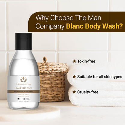 Blanc Body Wash | Orange Peel & Liquorice (100ml)
