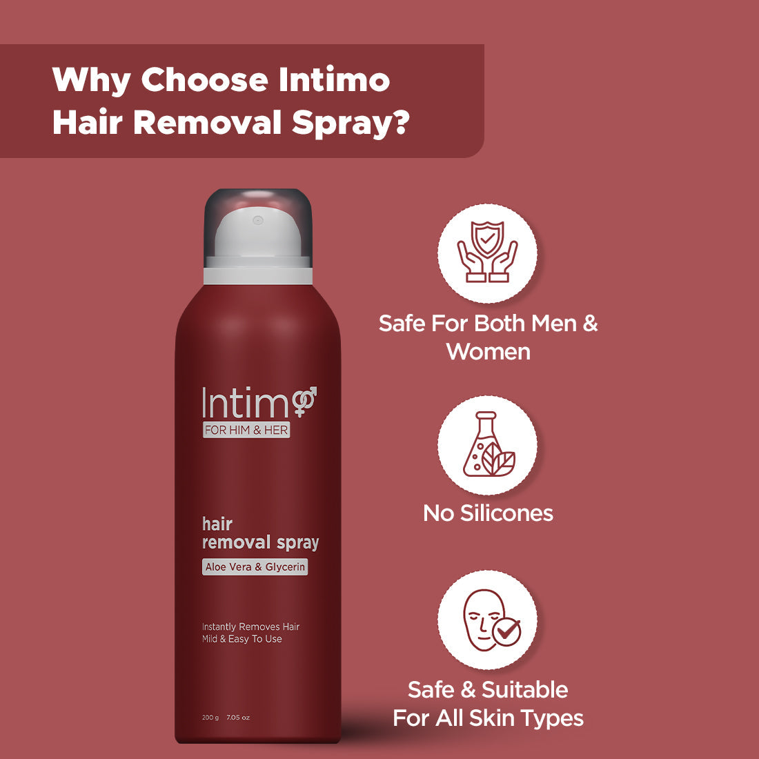 Hair Removal Spray (200g)