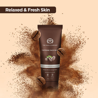 Caffeine Face Mask  | Coffee Arabica & Kaolin Clay
