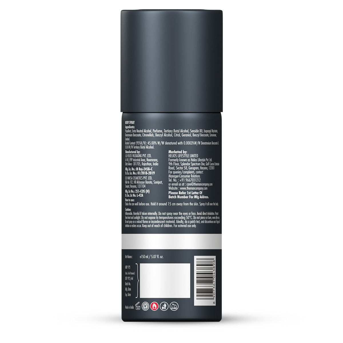 Body Spray | Arctic (150ml)