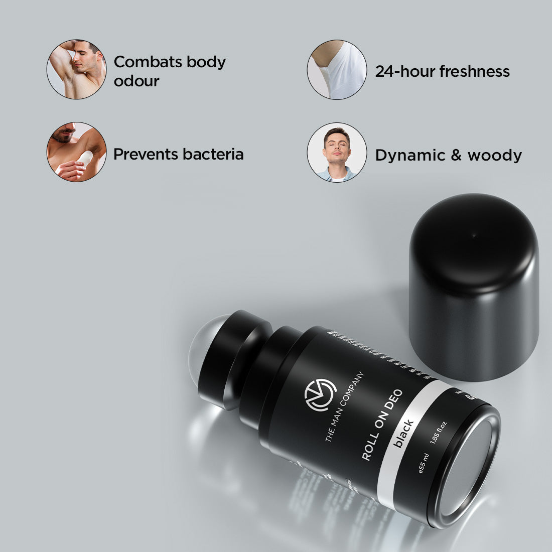 Roll On Deo Black
