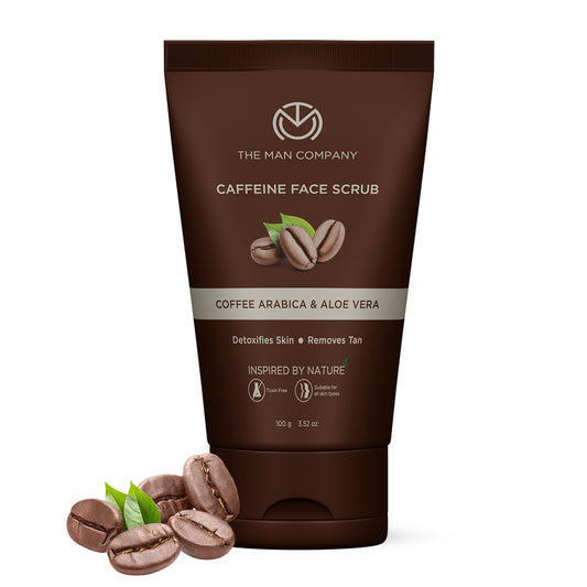 Caffeine Face Scrub |  Coffee Arabica & Aloe Vera