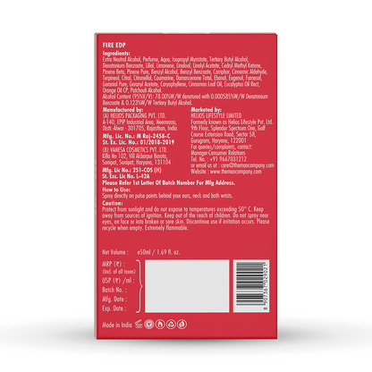Eau De Parfum | Fire (50ml)