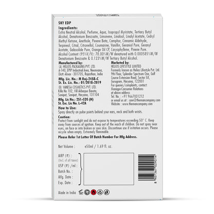 Eau De Parfum | Sky (50ml)