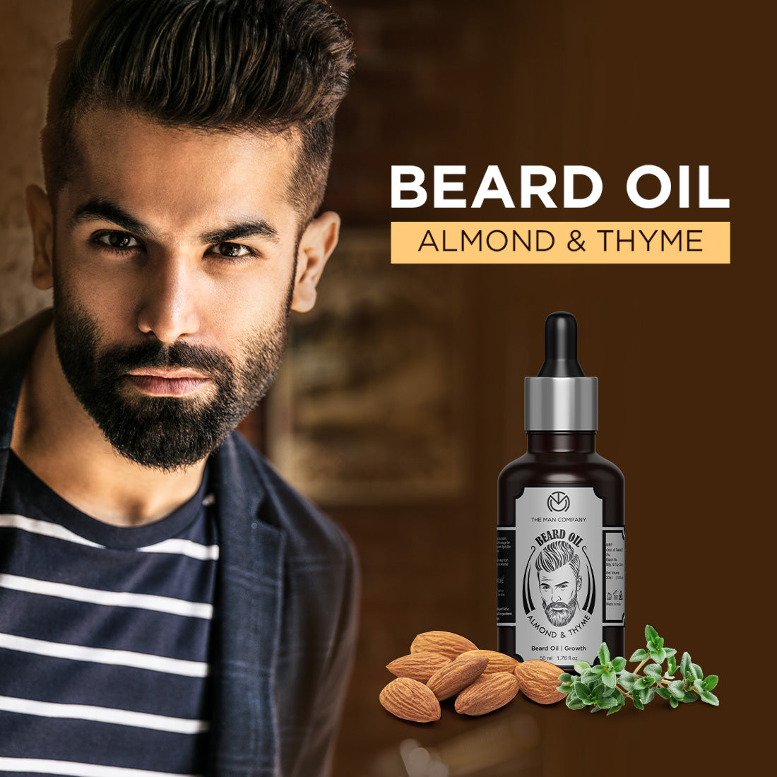 Beard Oil | Almond & Thyme
