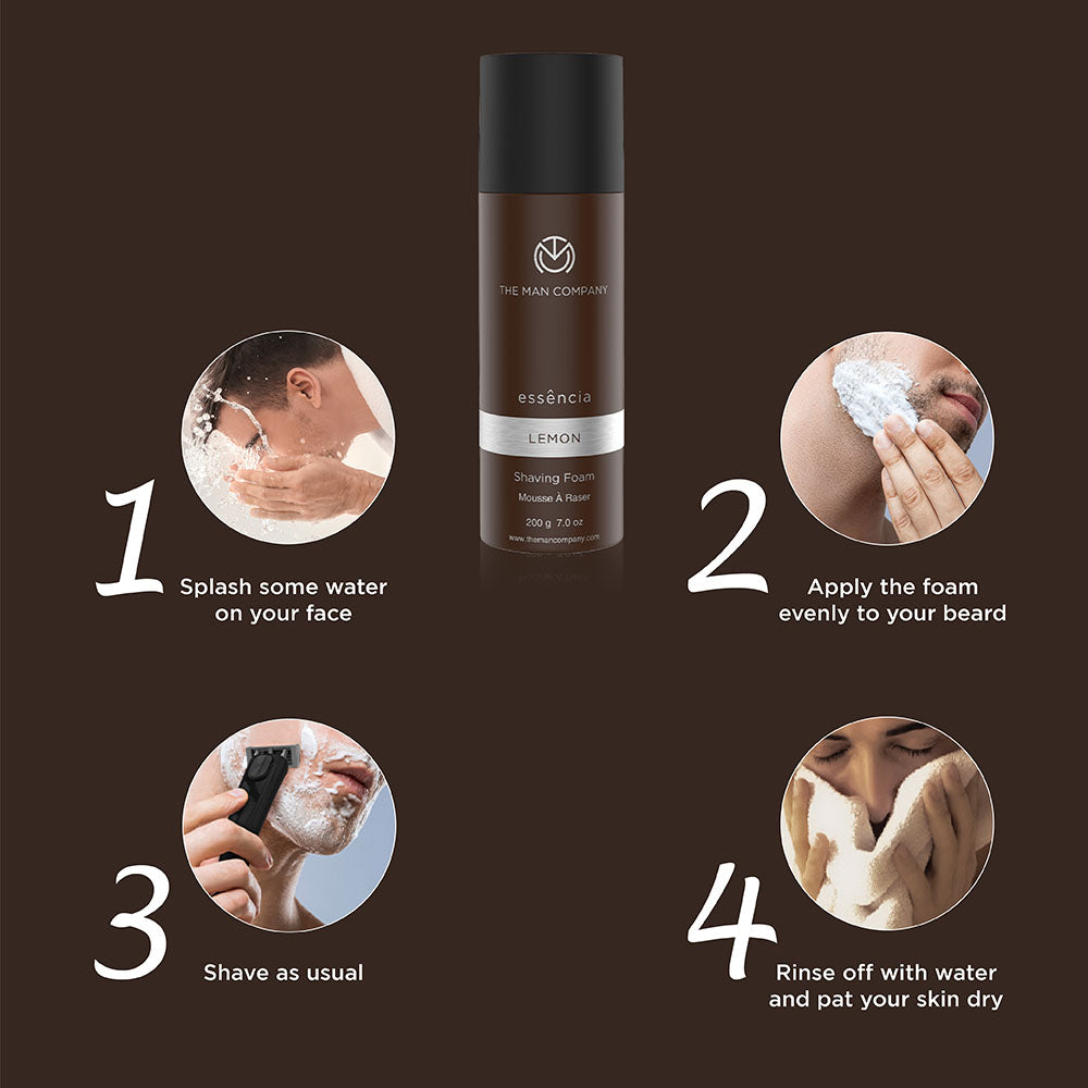 Shaving Foam | Lemon (200gm)