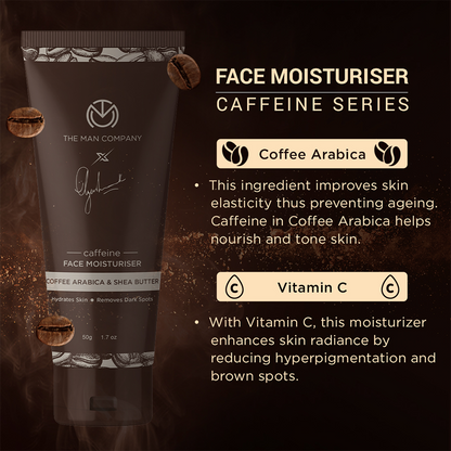 Caffeine Face Moisturiser | Coffee Arabica & Shea Butter